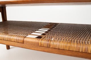 Hans J. Wegner Solid Teak Coffee Table Model AT-10 For Andreas Tuck