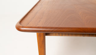 Hans J. Wegner Solid Teak Coffee Table Model AT-10 For Andreas Tuck