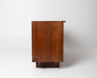 George Nakashima Studio Craft Credenza — Solid American Walnut, Live-Edge Top