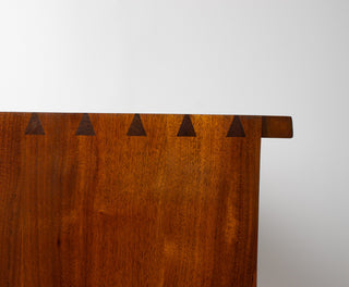 George Nakashima Studio Craft Credenza — Solid American Walnut, Live-Edge Top