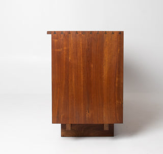 George Nakashima Studio Craft Credenza — Solid American Walnut, Live-Edge Top