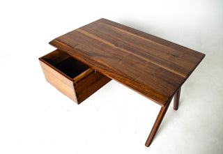 Jim Sweeney Soid Walnut Desk, California Studio Craft