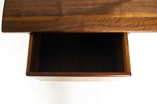Jim Sweeney Soid Walnut Desk, California Studio Craft