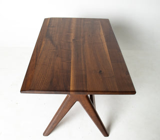 Jim Sweeney Soid Walnut Desk, California Studio Craft