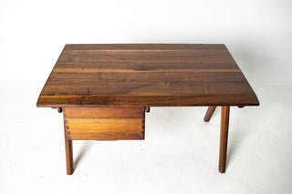 Jim Sweeney Soid Walnut Desk, California Studio Craft