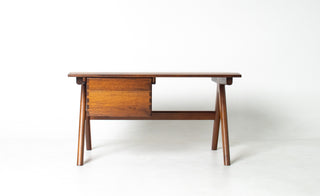 Jim Sweeney Soid Walnut Desk, California Studio Craft