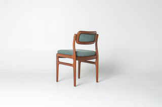 Set of Six Johannes Andersen for Uldum Møbelfabrik Teak Dining Chairs