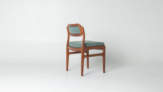Set of Six Johannes Andersen for Uldum Møbelfabrik Teak Dining Chairs