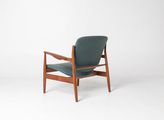 Finn Juhl Model 136 Lounge Chair for France & Son Circa 1950's