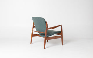 Finn Juhl Model 136 Lounge Chair for France & Son Circa 1950's