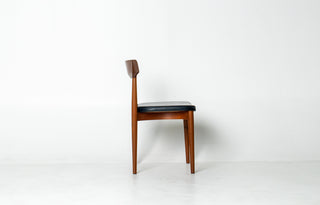 Set of Four Knud Færch Teak Dining Chairs, Model 532 - Custom Upholstery Available
