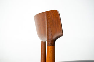 Set of Four Knud Færch Teak Dining Chairs, Model 532 - Custom Upholstery Available