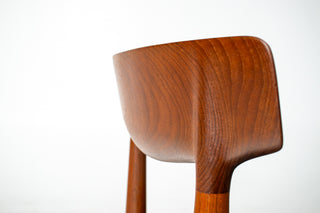 Set of Four Knud Færch Teak Dining Chairs, Model 532 - Custom Upholstery Available