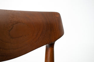 Set of Four Knud Færch Teak Dining Chairs, Model 532 - Custom Upholstery Available