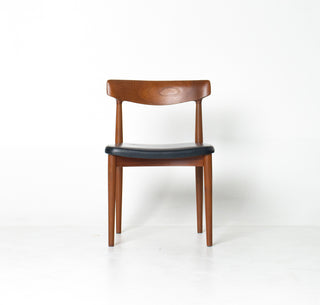 Set of Four Knud Færch Teak Dining Chairs, Model 532 - Custom Upholstery Available
