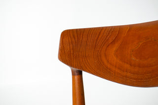 Set of Four Knud Færch Teak Dining Chairs, Model 532 - Custom Upholstery Available
