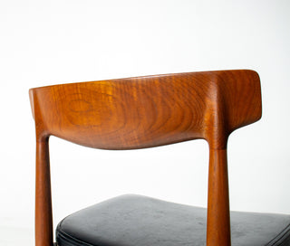 Set of Four Knud Færch Teak Dining Chairs, Model 532 - Custom Upholstery Available