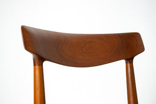 Set of Four Knud Færch Teak Dining Chairs, Model 532 - Custom Upholstery Available