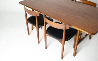 Set of Four Knud Færch Teak Dining Chairs, Model 532 - Custom Upholstery Available