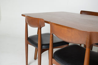 Set of Four Knud Færch Teak Dining Chairs, Model 532 - Custom Upholstery Available