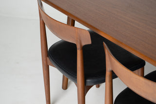 Set of Four Knud Færch Teak Dining Chairs, Model 532 - Custom Upholstery Available