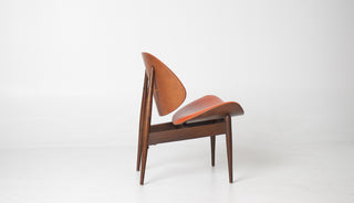 Seymour James Weiner for Kodawood Clam Shell Set of Four Dining Chairs