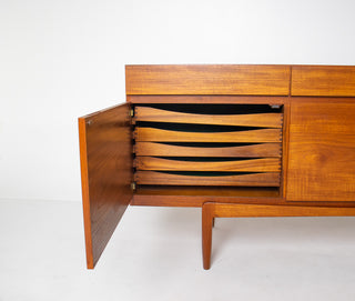 Ib Kofod Larsen Teak Mid Century Credenza for Faarup Møbelfabrik Model 66