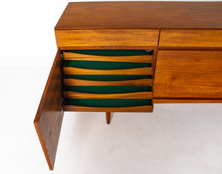 Ib Kofod Larsen Teak Mid Century Credenza for Faarup Møbelfabrik Model 66