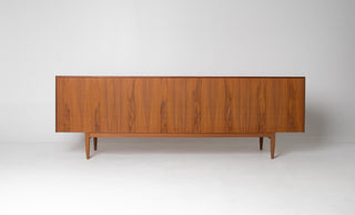 Ib Kofod Larsen Teak Mid Century Credenza for Faarup Møbelfabrik Model 66