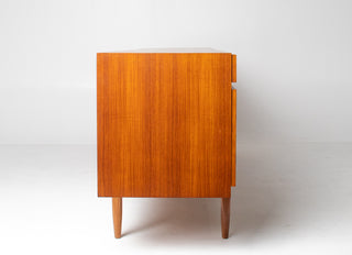 Ib Kofod Larsen Teak Mid Century Credenza for Faarup Møbelfabrik Model 66