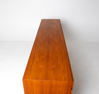 Ib Kofod Larsen Teak Mid Century Credenza for Faarup Møbelfabrik Model 66