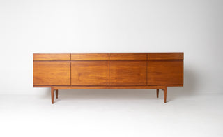 Ib Kofod Larsen Teak Mid Century Credenza for Faarup Møbelfabrik Model 66