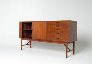 Peter Hvidt & Orla Mølgaard-Nielsen Model 309 Teak Sideboard for Søborg Møbelfabrik, 1960s