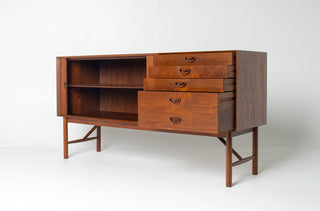 Peter Hvidt & Orla Mølgaard-Nielsen Model 309 Teak Sideboard for Søborg Møbelfabrik, 1960s
