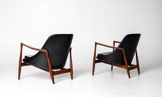 Rare Pair of Vintage Elizabeth Lounge Chairs by Ib Kofod Larsen
