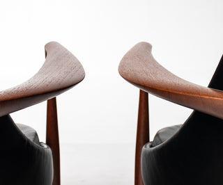 Rare Pair of Vintage Elizabeth Lounge Chairs by Ib Kofod Larsen