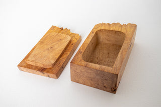 Michael Elkan Studio Craft— Handcrafted Burl Wood Box