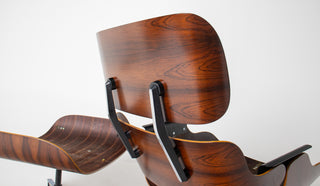 In Process: 3rd-generation Eames Lounge Chair and Ottoman