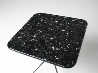 Rare Alexander Girard Side Table in Blue Pearl Granite for Herman Miller