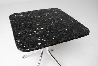 Rare Alexander Girard Side Table in Blue Pearl Granite for Herman Miller