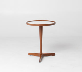 Hans C. Andersen Mid-Century Modern Side Table in White – Artex Denmark, 1960s