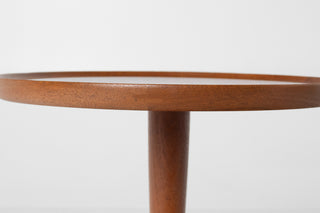 Hans C. Andersen Mid-Century Modern Side Table in White – Artex Denmark, 1960s