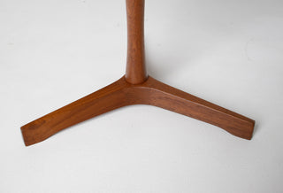 Hans C. Andersen Mid-Century Modern Side Table in White – Artex Denmark, 1960s
