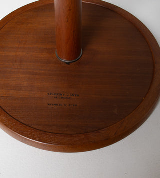 Hans C. Andersen Mid-Century Modern Side Table in White – Artex Denmark, 1960s
