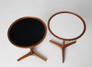 Hans C. Andersen Mid-Century Modern Side Table in Black – Artex Denmark, 1960s
