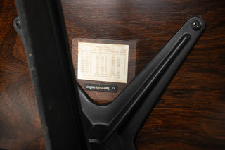 3rd Generation Eames Lounge Chair in Brazilian Rosewood and New Moss Green Leather