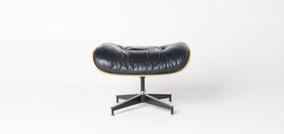 Eames Lounge Chair Ottoman in Walnut by Herman Miller