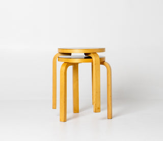 Alvar Aalto Stool 60 for Artek — Finland (pair avalible)
