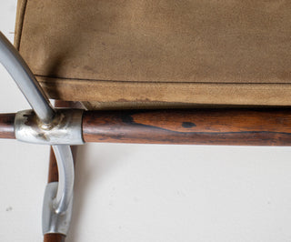 In Process: Stokke Rosewood & Suede Lounge Chair by Jens H. Quistgaard for Nissen Langaa