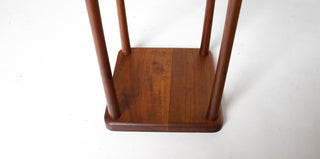 Jane & Gordon Martz Square Tile Side Table in Walnut